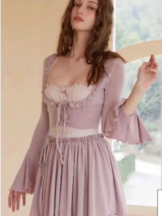 Lacemade Taro knit cami and cardigan - Picture 2 of 13